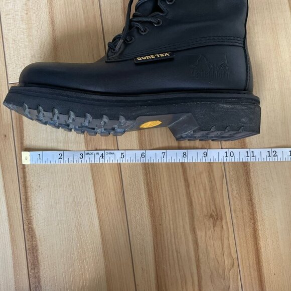 Matterhorn Prospector Black Boots Combat Goretex Vibram Thinsulate Men's Size 4 - Picture 12 of 14